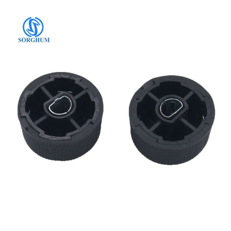 2 Rear Control Knobs Audio Radio For Escalade Enclave Tahoe For Chevrolet For GMC Pair 22912547