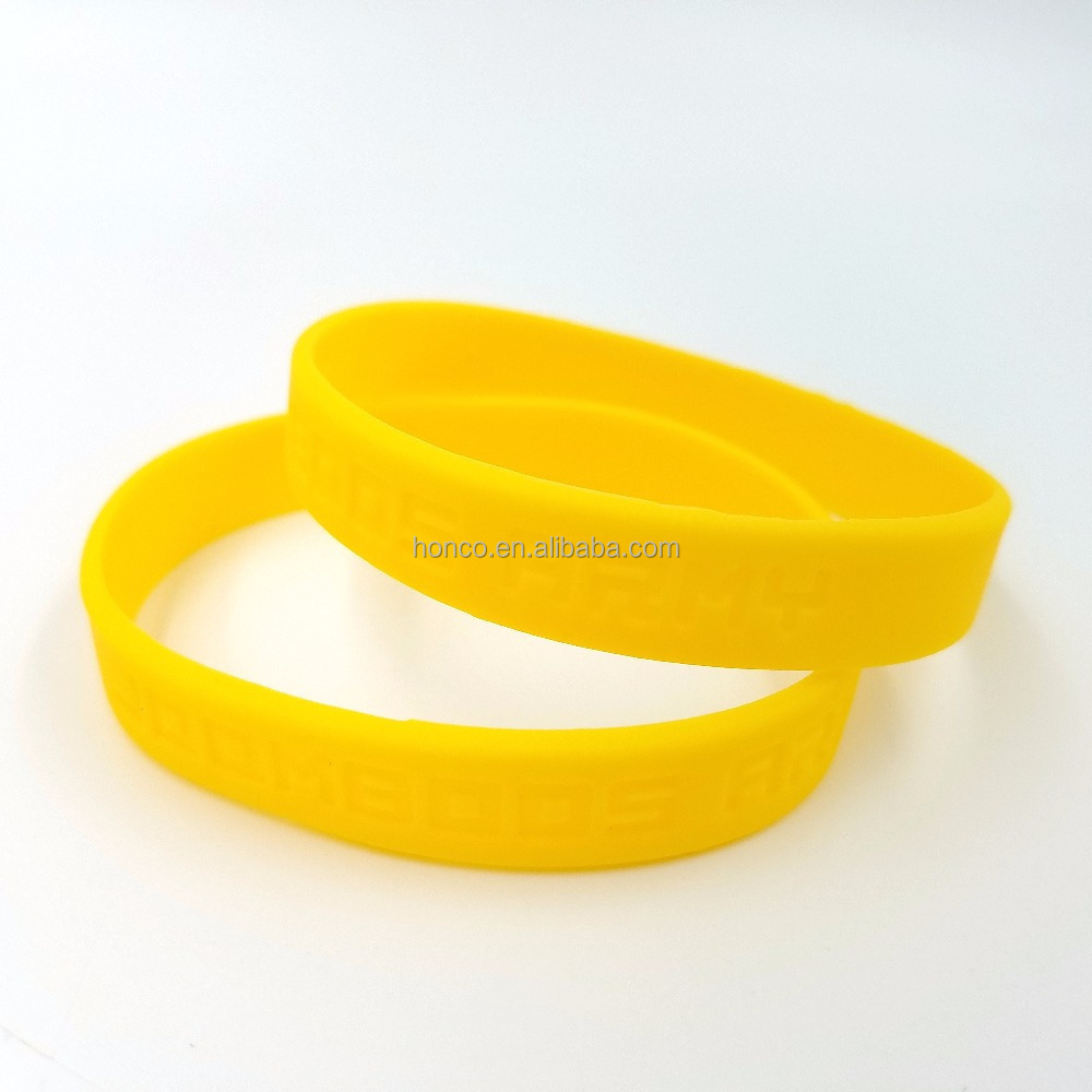 Top selling rubber silicone bracelets wristbands wholesale