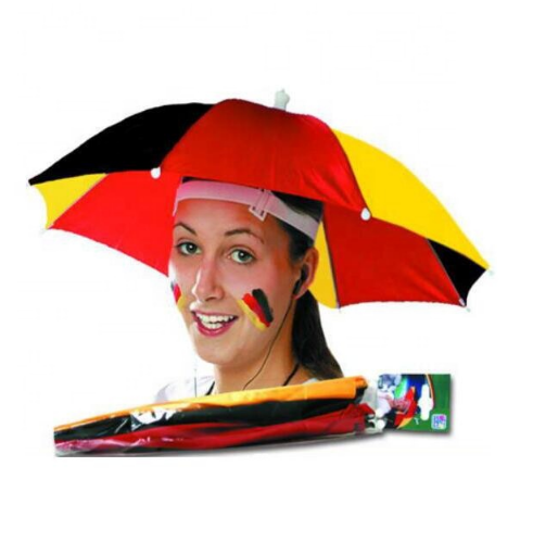 EK 2024 Hot selling football fans hat umbrella with low price