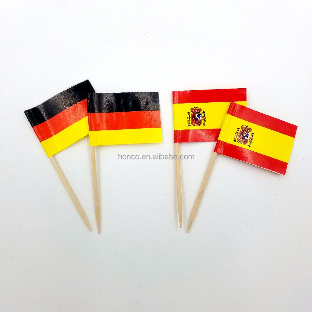 Branded toothpick flags with cheap price