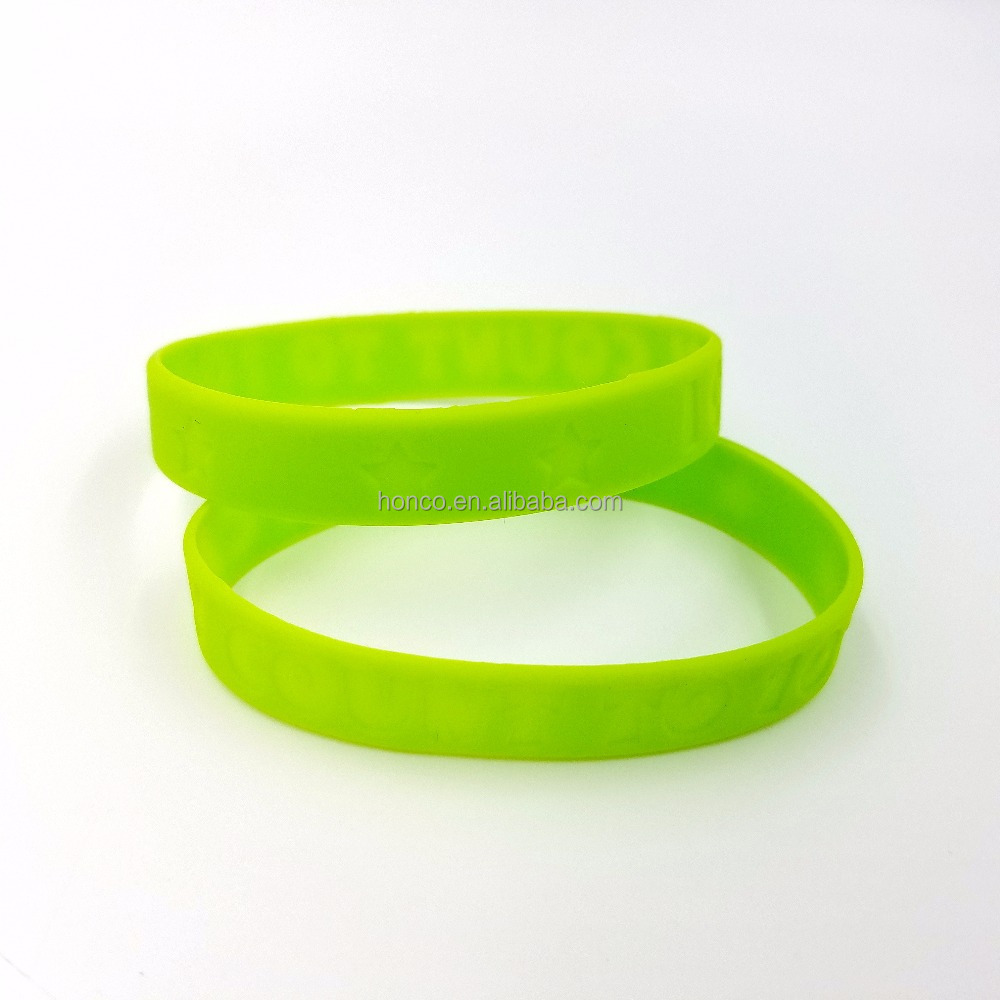 Top selling rubber silicone bracelets wristbands wholesale