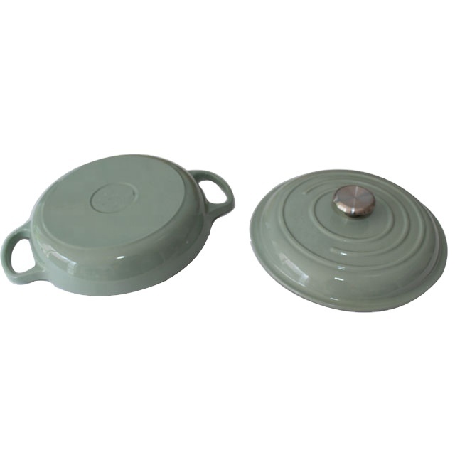 Health and environmental protection Cast iron cooking tagine Moroccan pot with ceramic lid