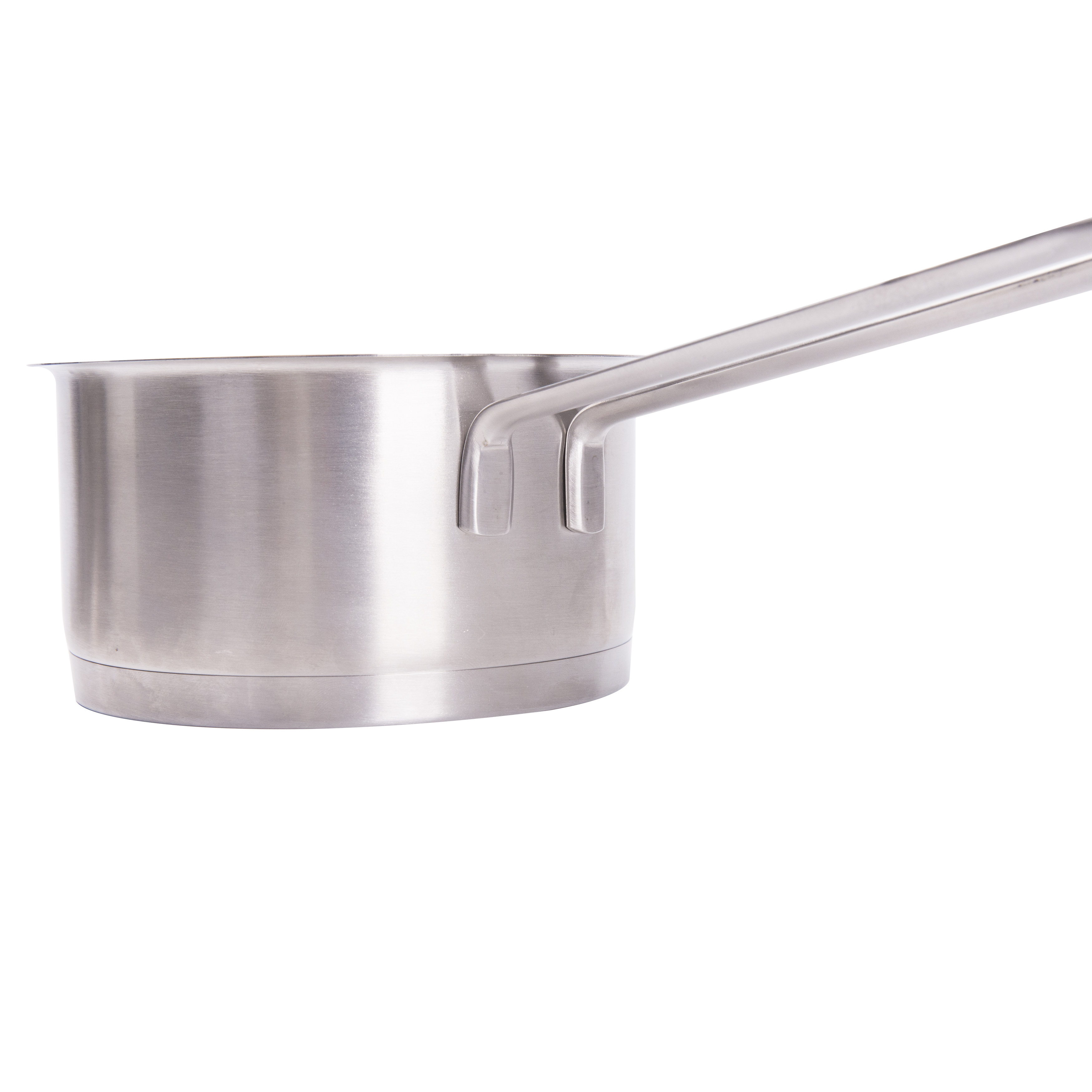 High Quality 304 Stainless Steel soup pot sauce milk pan with Tempered glass lid 14CM