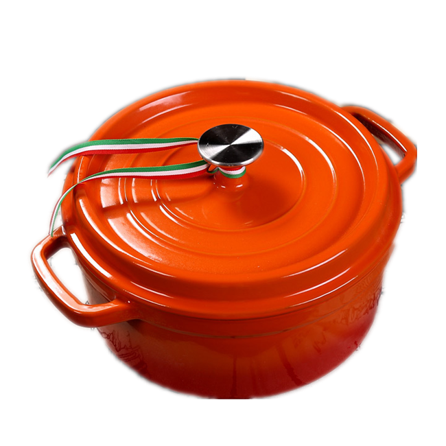 Health and environmental protection Cast iron cooking tagine Moroccan pot with ceramic lid