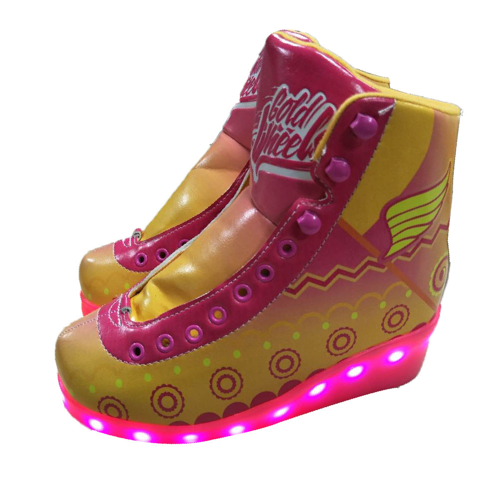 High quality factory roller quad soy luna ambar patines led