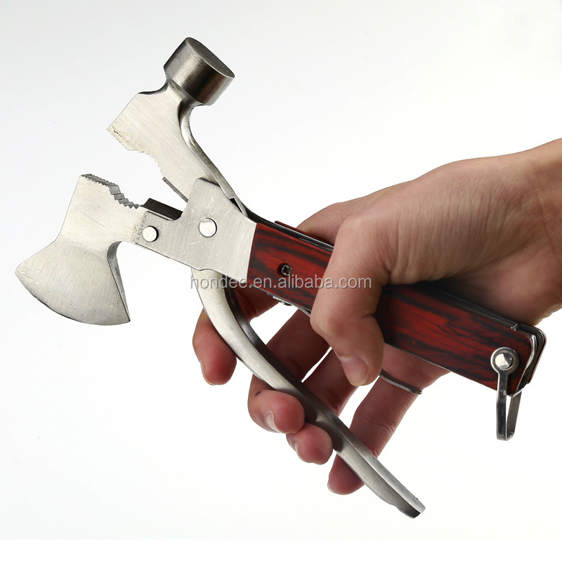 Stainless Steel Safety Emergency Hammer Multifunction Axe Hammer