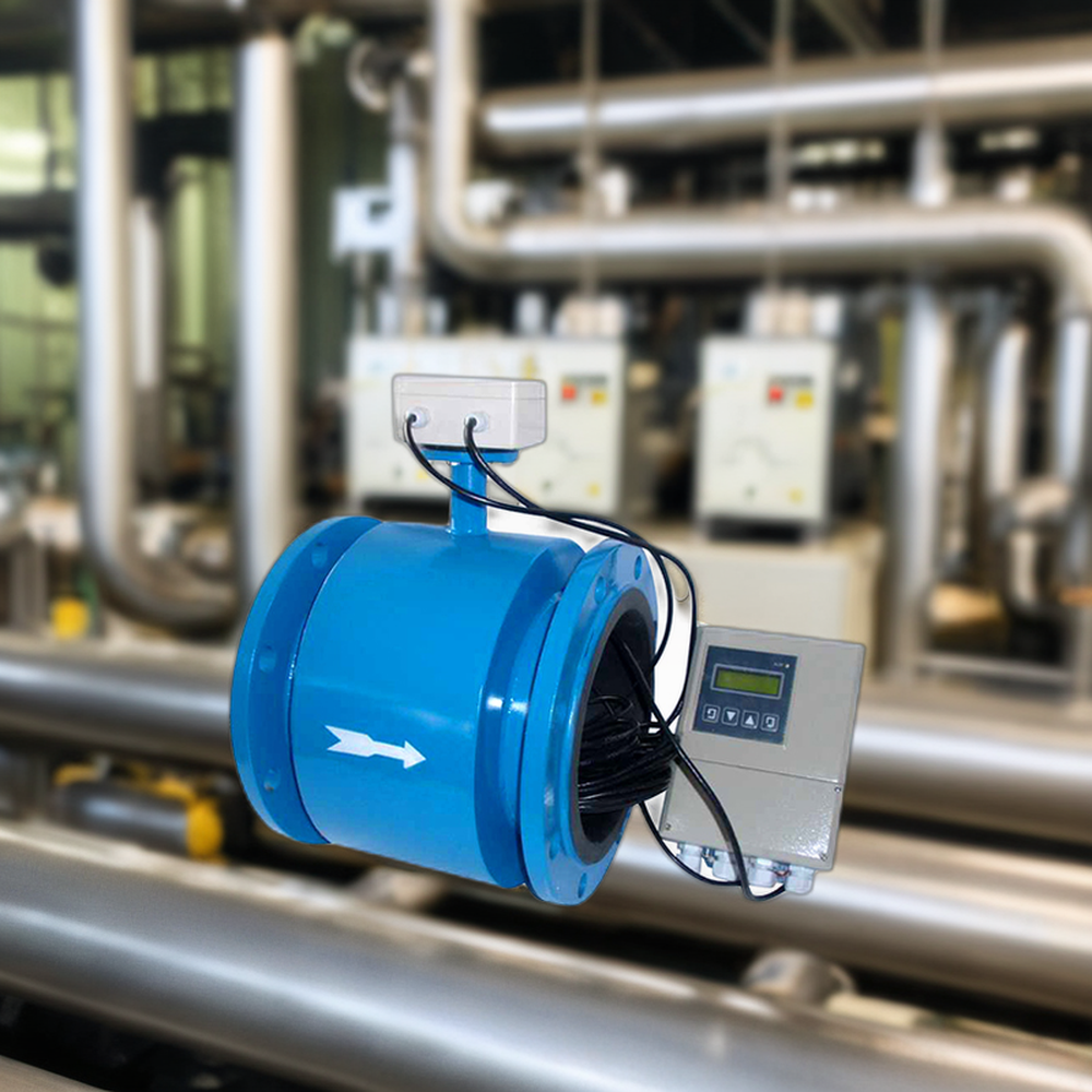 RS485 4-20MA INDUSTRIAL HIGH PRESSURE DIGITAL LIQUID CONTROLLED WATER ELECTRO MAGNETIC FLOW METER