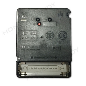 DCF MSF JJY HD-1688 Radio Controlled Super Silent Sweep Wall Clock Movement RC Clock Mechanism for Wall Clock