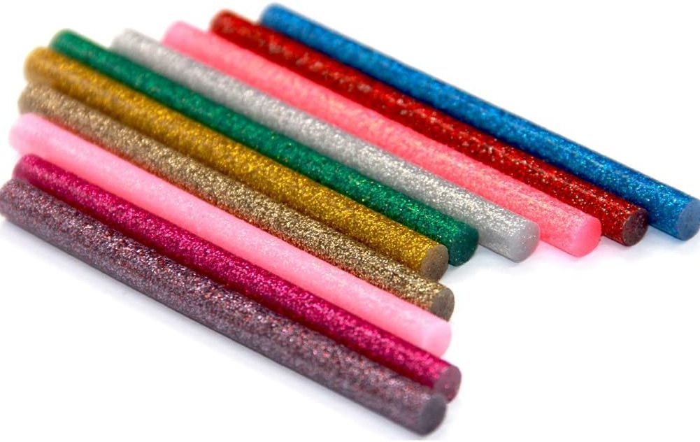 Multi Color Glitter Adhesive Stick Glitter Glue Sticks for hot melt glue gun