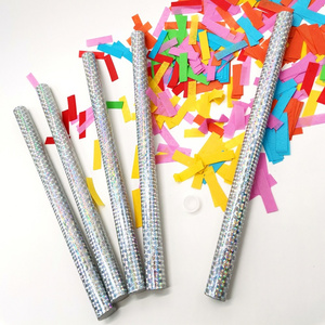 Party Poppers Rectangle Confetti for Wedding Tissue Confetti Tubes Paper Confetti Wands