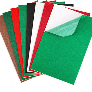 Self-Adhesive Felt Sheets 1MM Craft Felt Fabric With Glue For Craft Tela Fieltro 160g 180g Manualidades de Fieltro