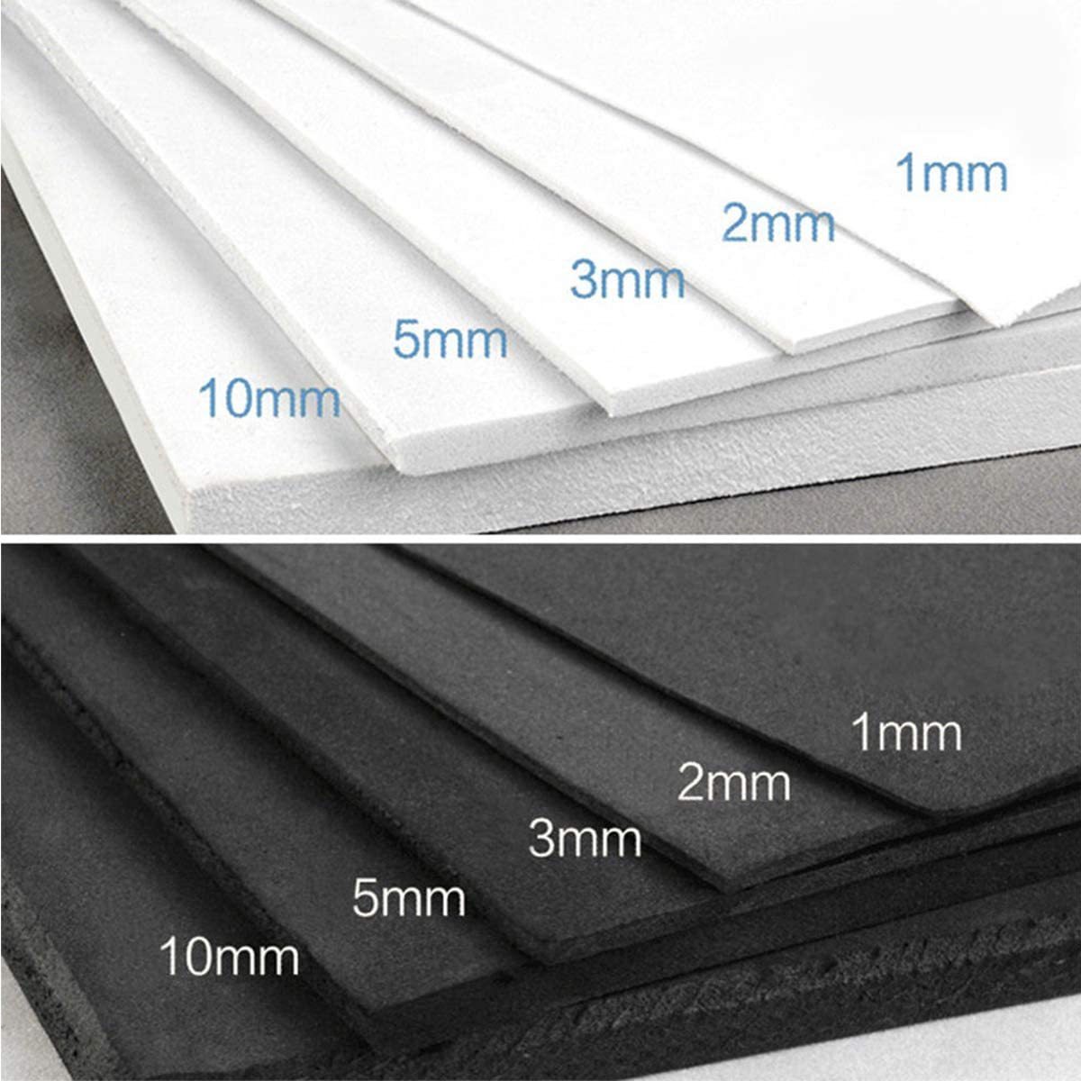 Art Display Paper Foam Board For Presentation 5mm White Foam Board School Office Art Supplies