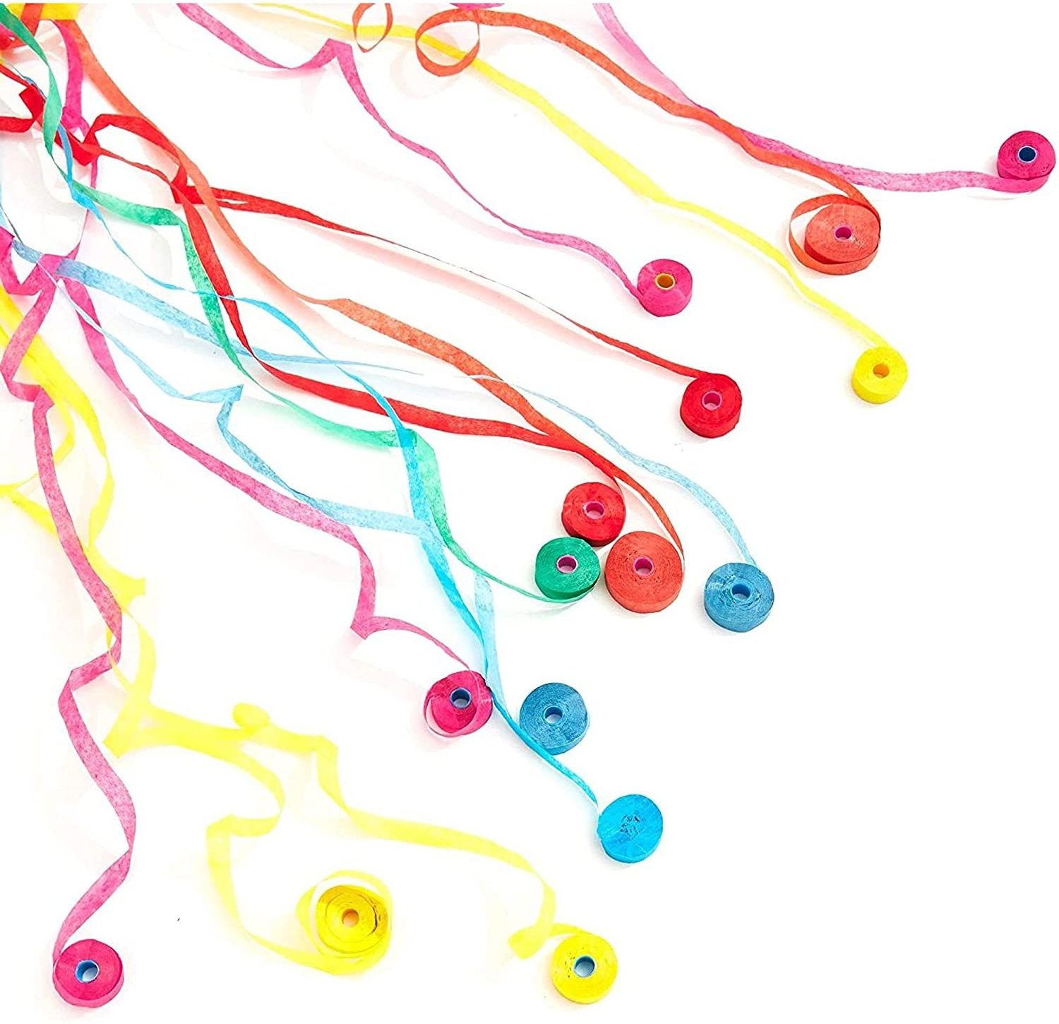 Hand Hold Streamer Popper Colorful Spider Party Streamers Throw Confetti Hand Throw Streamer