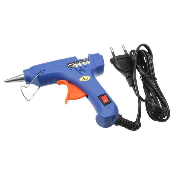 Craft Mini Glue Gun For Kids Blue Black Pink 20W 40W 100W Electric Heat Hot Melt Glue Gun Silicon Glue Gun