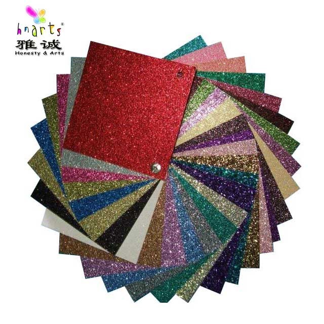 Kids Craft Thick Glitter Foam Paper Glitter Eva Foam sheet  40x60 FOR CHILDREN'S HANDMADE PRODUCTS