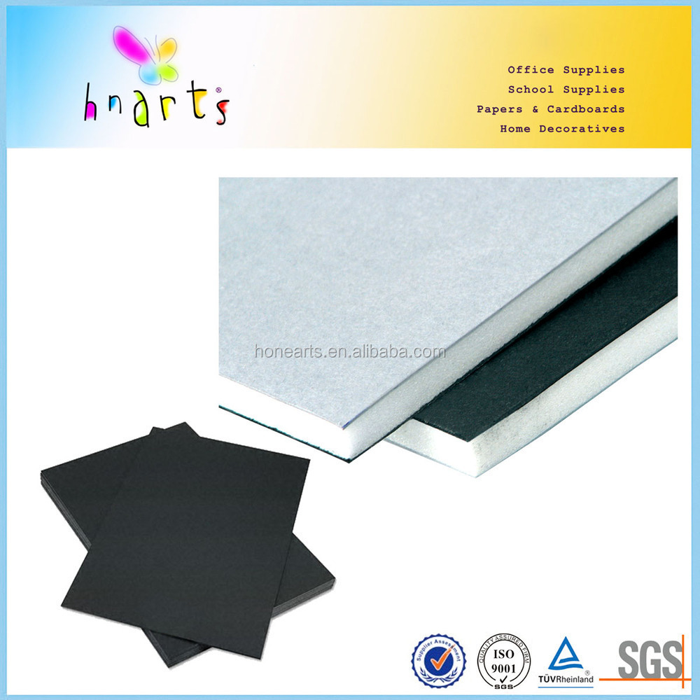 black color cystosepiment black styrofoam sheets