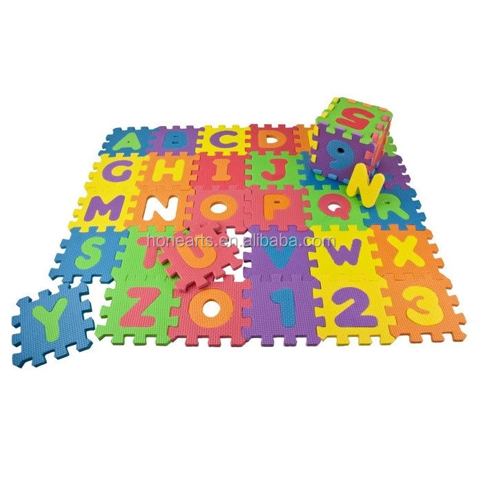 Number Animal Pattern Baby Play Mat Puzzle Toys For Kids Children EVA Foam