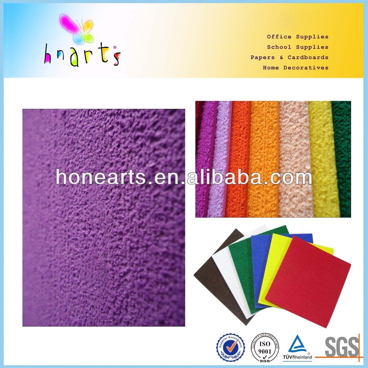 Ethylene vinyl acetate copolymer and Polyethylene eva plush sheet