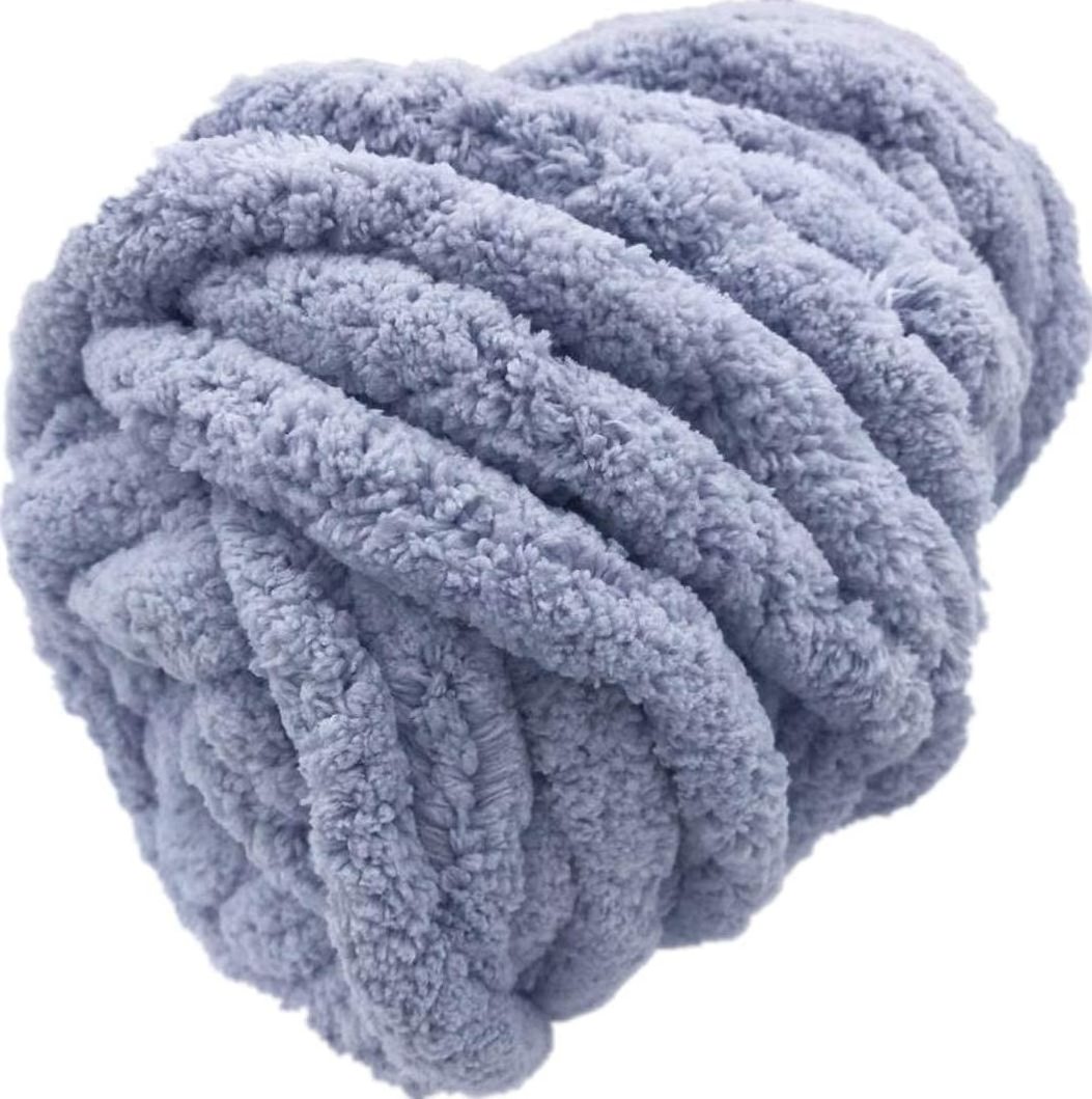 Chunky Chenille Yarn Light Weight Jumbo Yarn Chenille Blanket Yarn