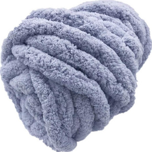 Chunky Chenille Yarn Light Weight Jumbo Yarn Chenille Blanket Yarn