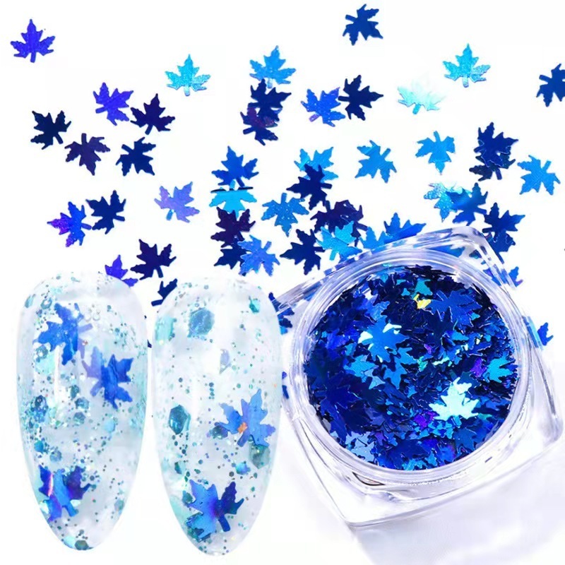 Fall Leaves Wholesale Glitter Bulk Polyester Glitter Nail Glitters