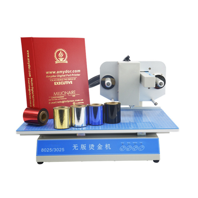 Hot Foil Machine Aluminum Gold Foil Printer, Automatic Digital Hot Foil Stamping Machine Price for Sale