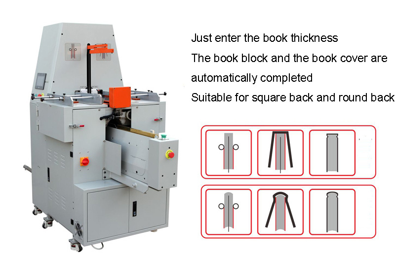 ZX-SSK360A Fully Automatic Hard Cover Making Machine Case Maker Machine for Book Case Making