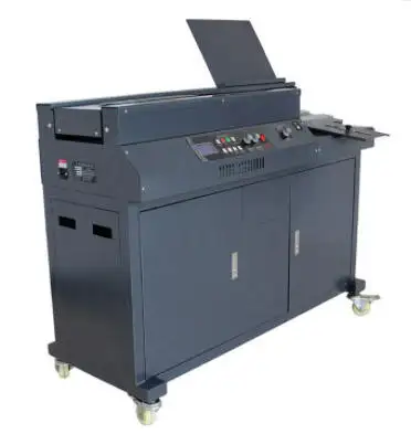 ZX-50A hot glue binder boway book binder binding machine with hot melt glue