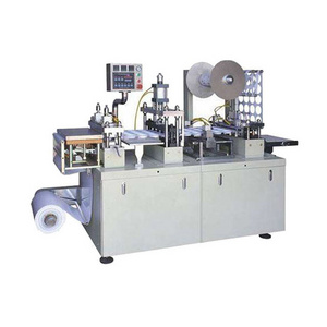 Automatic Plastic Cup Lid Making / Thermoforming Machine , Paper Cup Cover Forming Machine