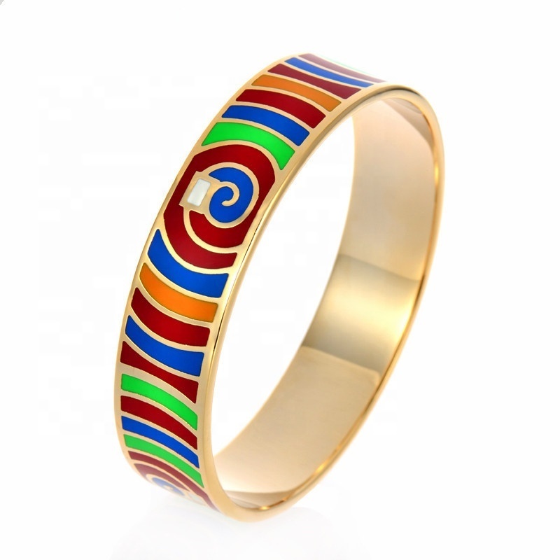 wholesale enamel cloisonne bangle French fashion bracelet