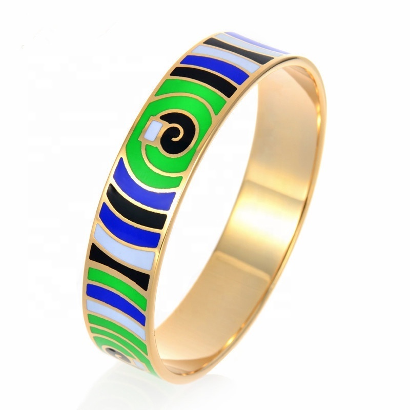 wholesale enamel cloisonne bangle French fashion bracelet