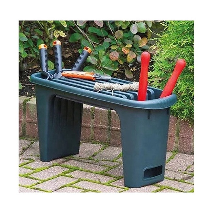 Multi-Purpose Plastic Gardening Kneeler Bench Seat  with Storage Tool Box  Bench Chair Gardening Gifts for Women Men Seniors