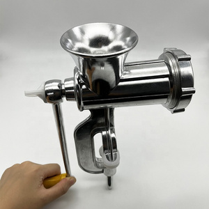 Heavy Duty Aluminium Alloy Hand Kitchen Tool Meat Grinder Manual Meat Mincer with  Tabletop Clamp