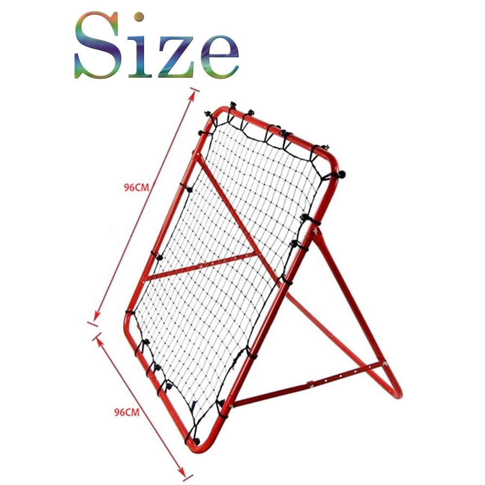 Metal Football Soccer Balls Goal Gate Portable Soccer Fitness Rebound Goal Net Goal Post Foldable Soccer For Outdoor train