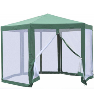 Outdoor Patio Gazebo Canopy with White Mosquito Net Garden Party Tent Shelter Canopy Party and Wedding Gazebo