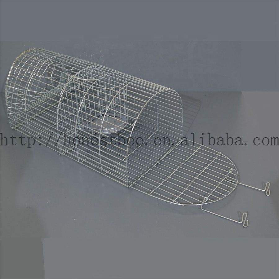 Family Metal Wire Galvanized Large Rat Trap Cage Rodent Vermin Humane Animal Pest Control