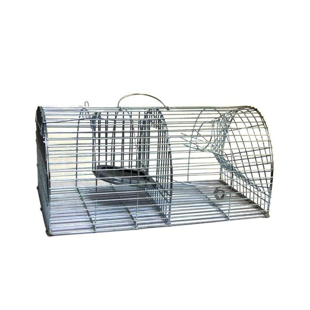 Family Metal Wire Galvanized Large Rat Trap Cage Rodent Vermin Humane Animal Pest Control