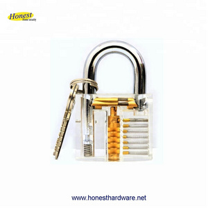 Practice Lock for Locksmith Learning Transparent lock