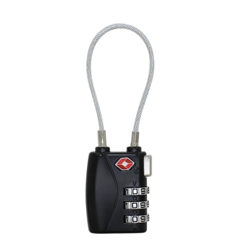 High Quality Safety Combination Zinc Alloy 3 Digit Luggage Lock Tsa Approved Lock