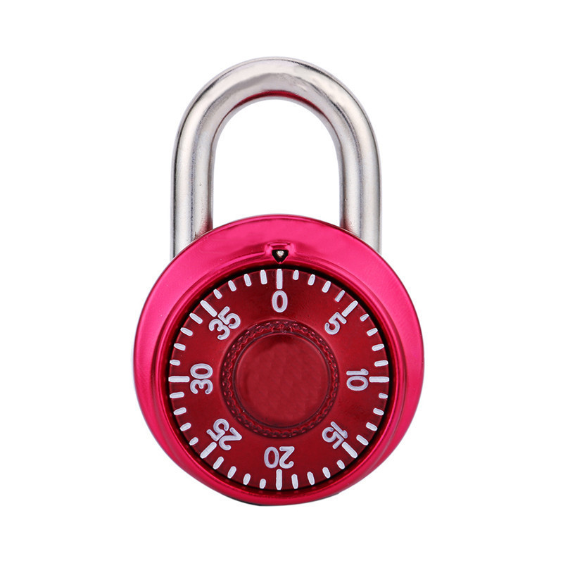 High Security Number Code Travel combination lock, Padlock, Standard Dial Combination Lock