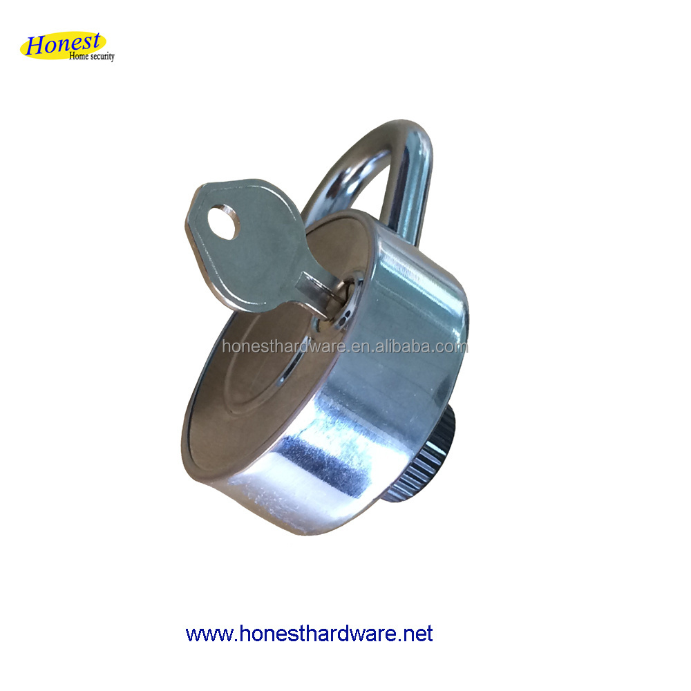 Around Zinc Alloy dia combination padlock combination lock with master key