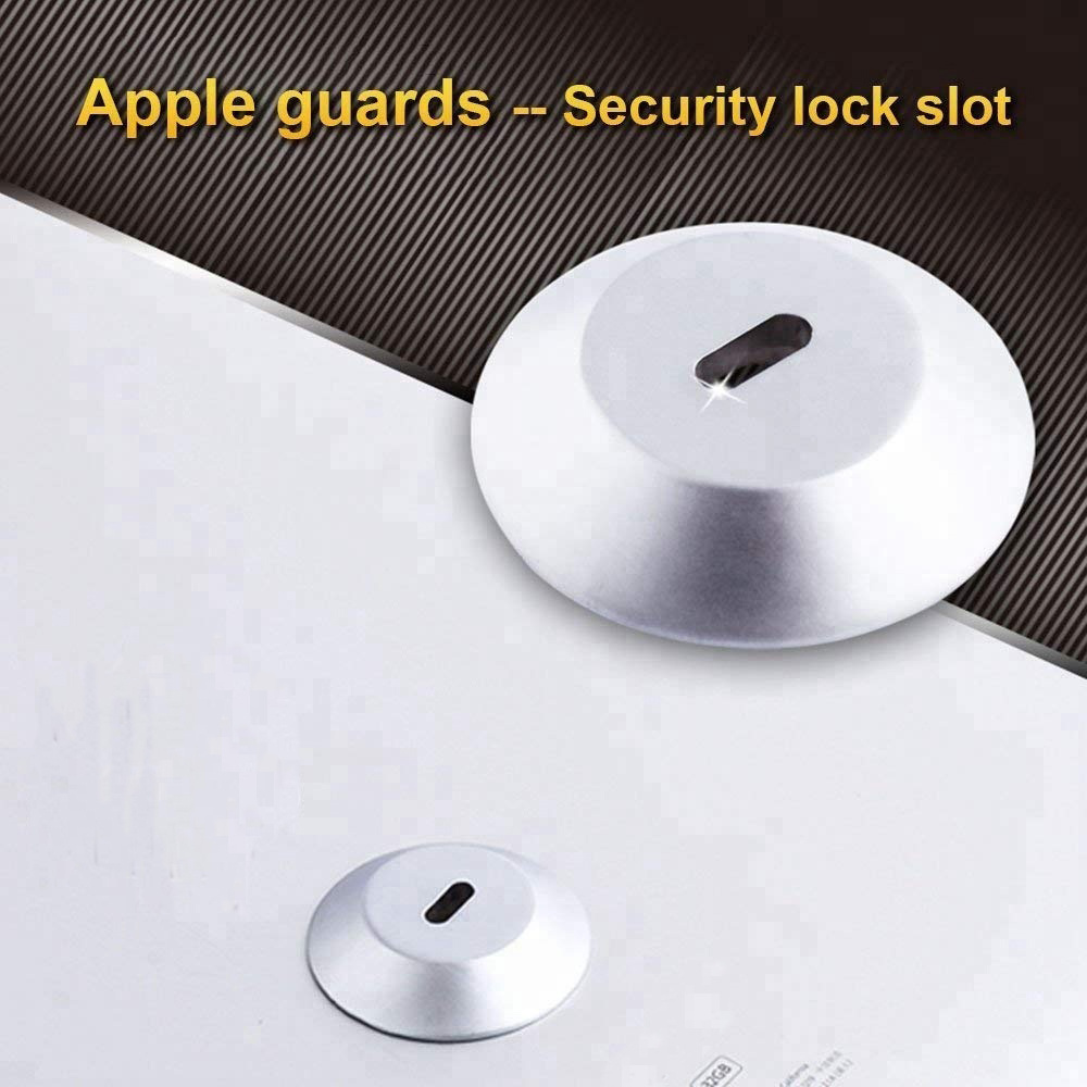 Stainless Steel Security Plate Security Slot Anti Theft Universal Lock Plate for Laptop, Tablet computer