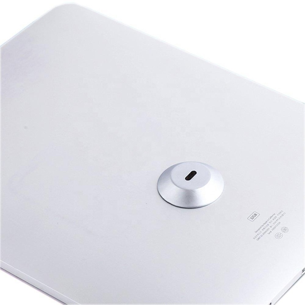 Stainless Steel Security Plate Security Slot Anti Theft Universal Lock Plate for Laptop, Tablet computer