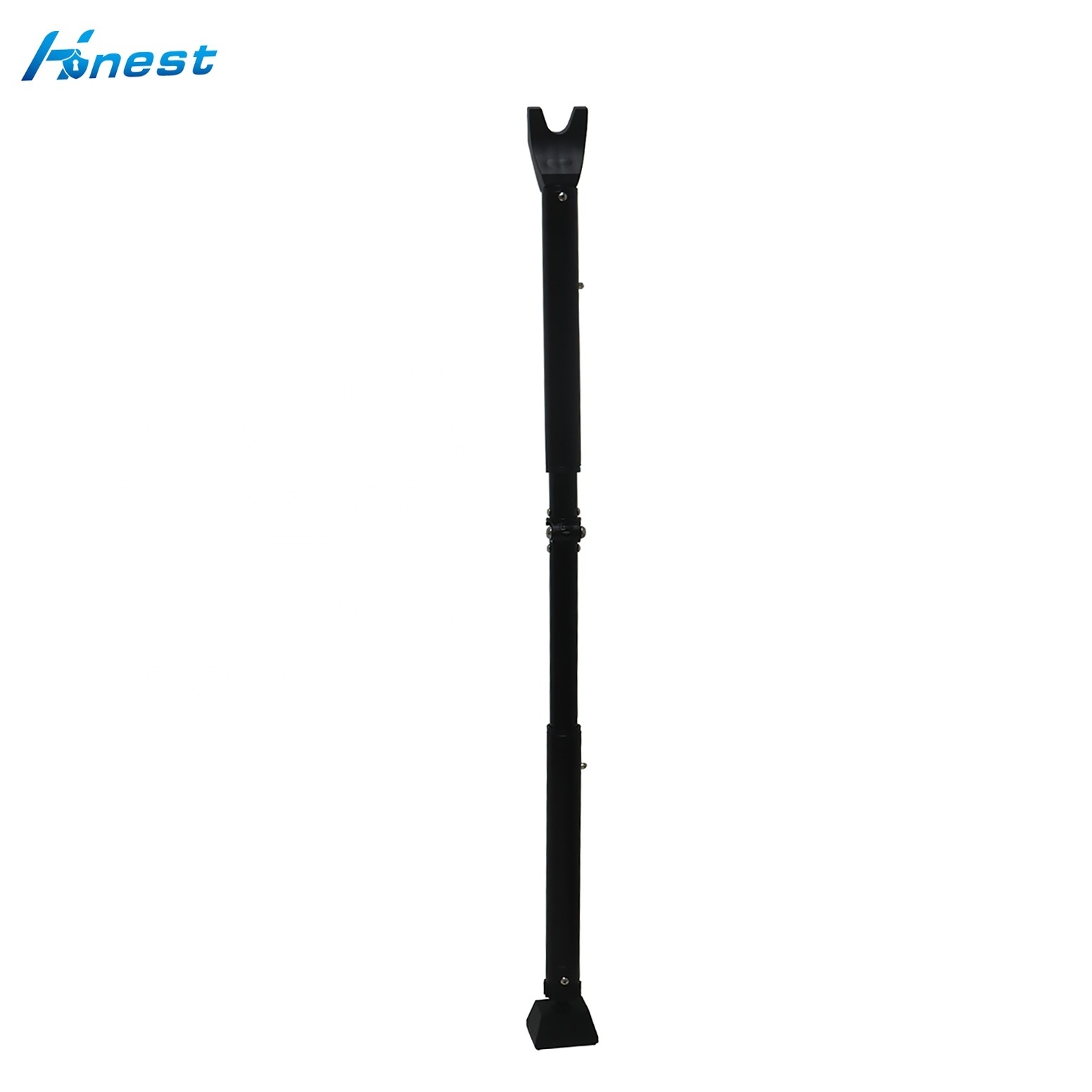 Folded Adjustable Door Jammer Security  Sliding Patio Door Security Bar  With Fine Adjustment