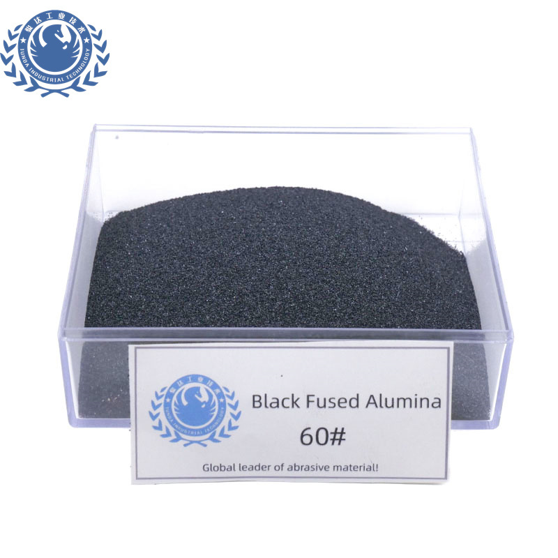 Factory Outlet  Sand Blasting Abrasive Raw Materials Brown Fused Alumina / Black aluminum oxide