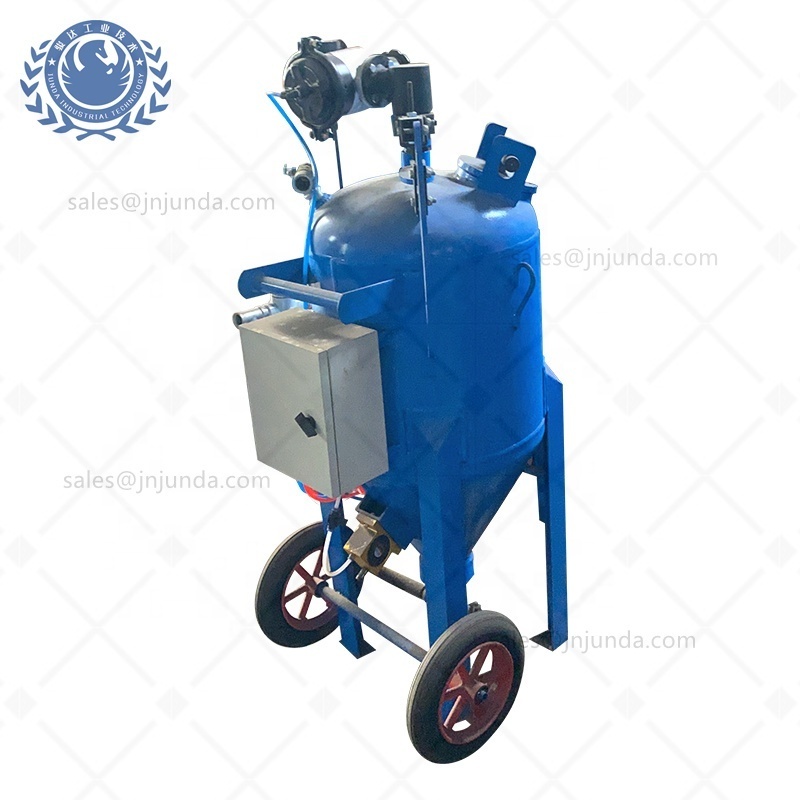 Dustless Stripping Surface Cleaning Sandblaster pot Wet SandBlasting Cabinet wet sandblaster sand blasting machine for sale