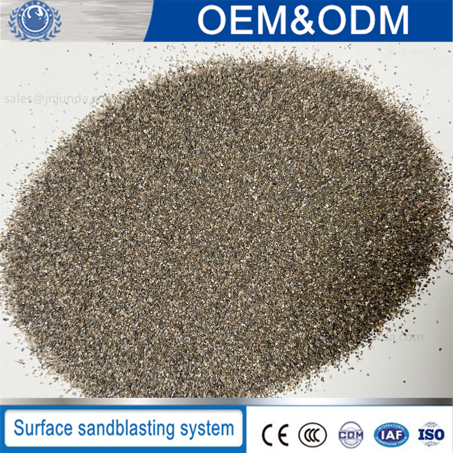 Durable use Blasting Grit Aluminium Oxide  80 for Sandblasting white/brown fused alumina powder