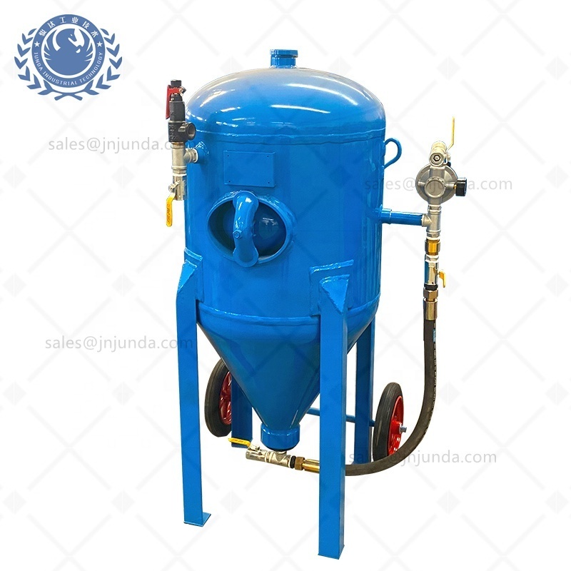 Dustless Stripping Surface Cleaning Sandblaster pot Wet SandBlasting Cabinet wet sandblaster sand blasting machine for sale