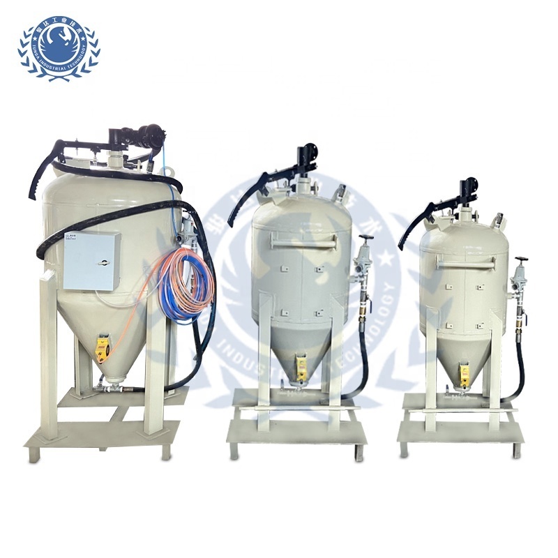 Wholesale Portable Wet Sandblasting Machine Sandblasters Pot  Equipment automatic sand blasting machine