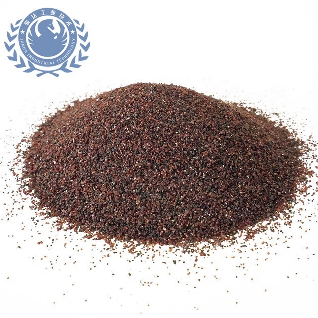 High Quality Rock hard Garnet 3060 stone polishing powder rock garnet sand 30/60 sand blasting